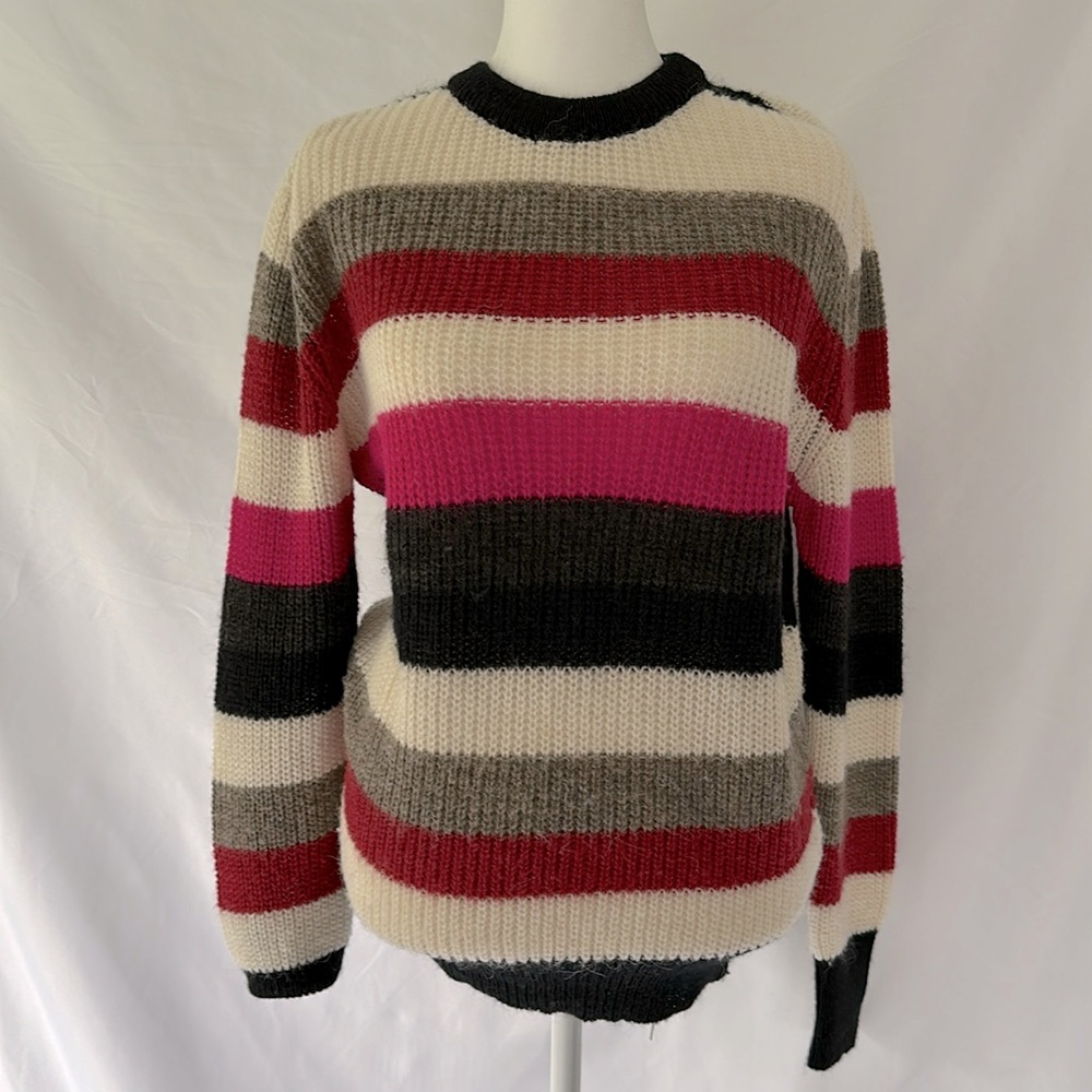 IRO Multicolor Striped Pullover Sweater Size XS